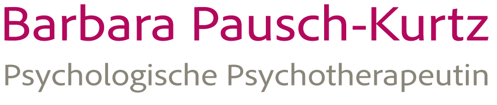 Schriftzug Praxis Barbara Pausch-Kurtz